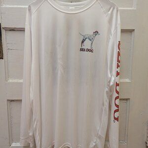 NWT M's  Seadog UV LS Shirt- White